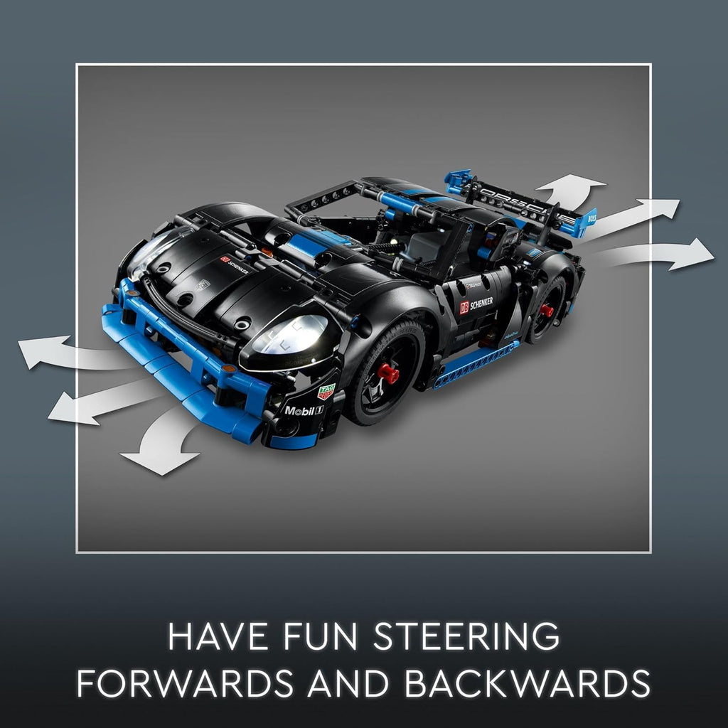 LEGO Technic Porsche GT4 e-Performance Race Car Toy, Remote Control, Ages 10+ M4863