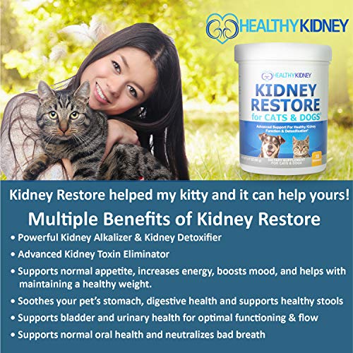 Kidney Restore Unflavored Supplement for Cats & Dogs A805