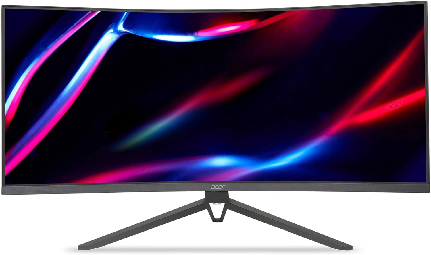 acer 34" Curved Ultrawide Gaming Monitor, 3440 x 1440, 165Hz, FreeSync Premium, VA Panel, 300Nit, HDR10, 2X HDMI 2.0, 2X DisplayPort 1.4, Built-in Speakers, UM.CE3AA.V01 (Renewed)