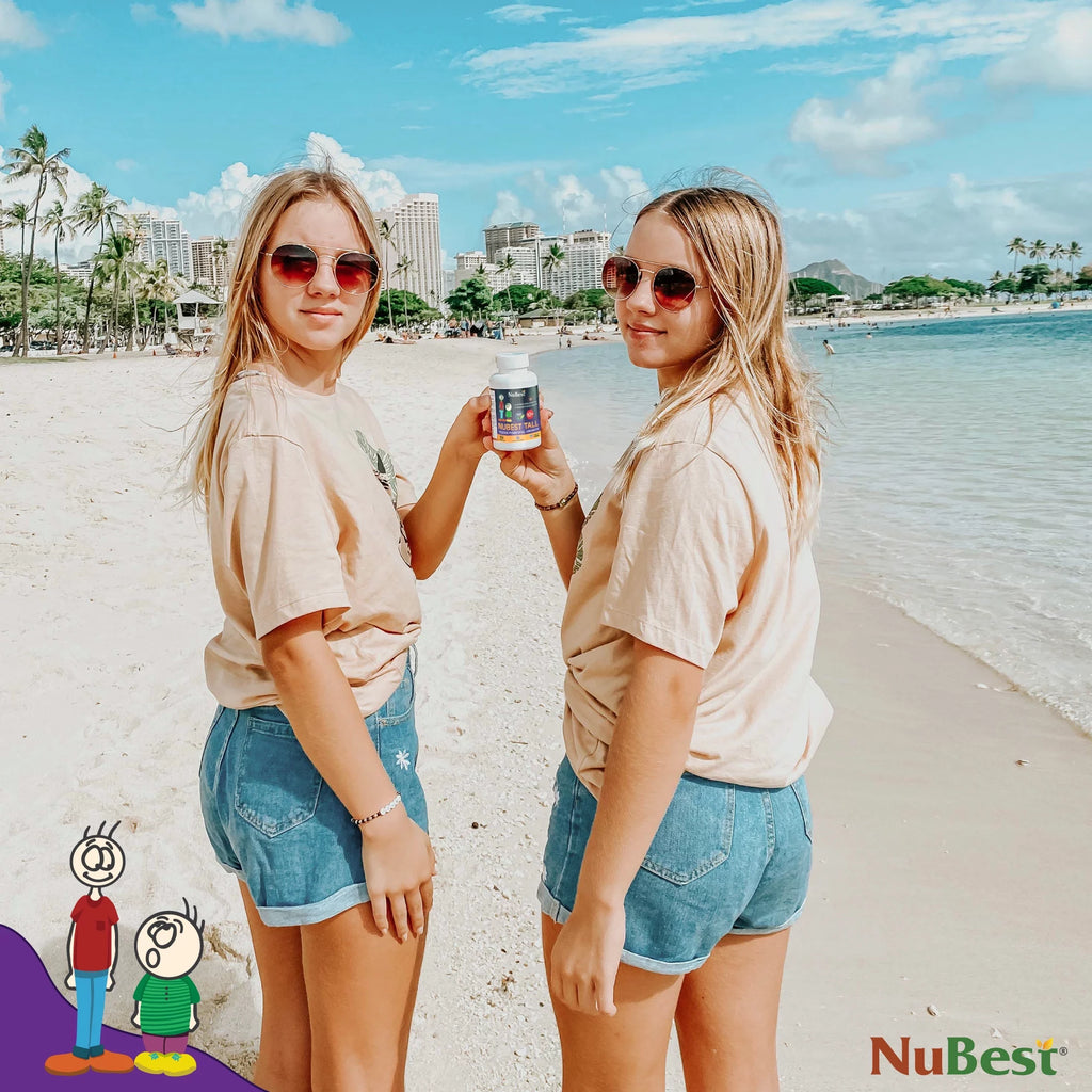 NuBest Tall 10+ Growth Supplement for Age 10+, Bone & Immunity Support, Pack of 2 J5779