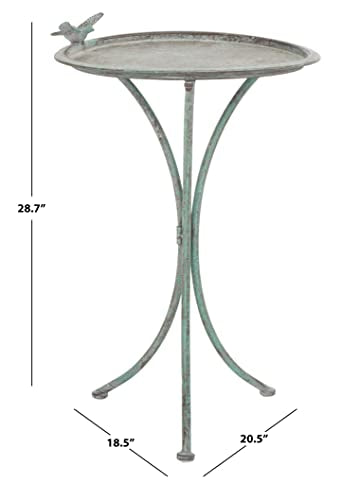Safavieh Kensi Pearl White 29-inch Outdoor Bird Bath R78567