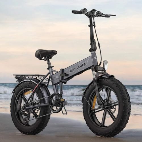 ENGWE Electric Bike for Adults, Foldable 1125W Peak Motor, 28Mph, 80Miles, 52V 13AH Battery M663843