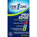 One-A-Day Men's Pro Edge Multivitamin, 50-tablet Bottle (Pack of 8)