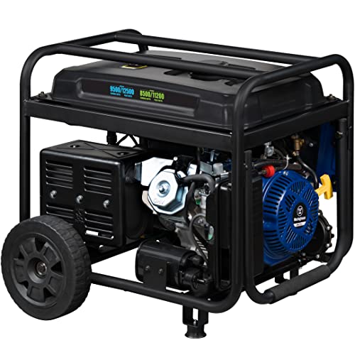 Westinghouse 12500 Watt Dual Fuel Portable Generator, Remote Electric Start A53997