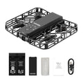 X1 Drone with Camera, Self-Flying Camera Drone with Follow Me Mode, Foldable Mini Drone with HDR Video Capture, Palm Takeoff, Intelligent Flight Paths, Hands-Free Control Black (Combo)
