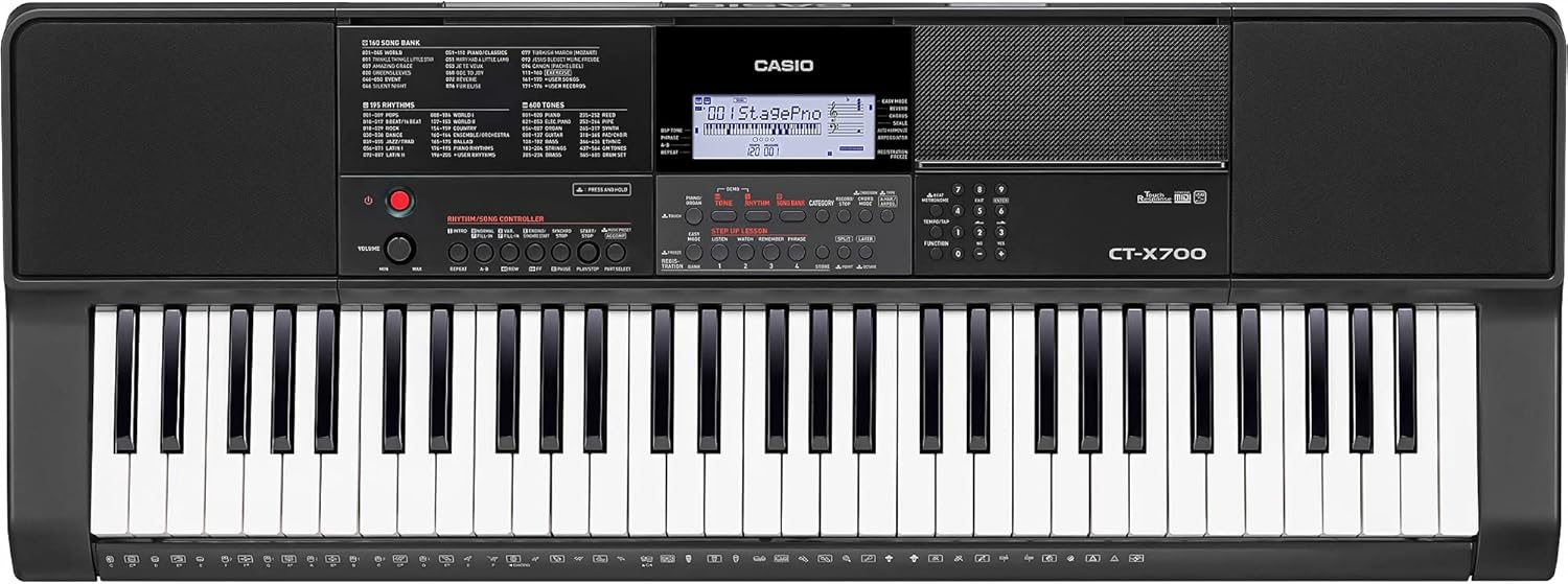 Casio CT-X700 Keyboard Pack with Adjustable Bench Y598318