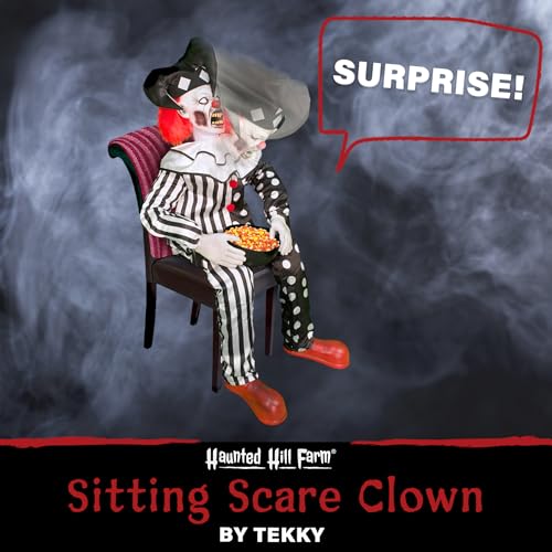 Haunted Hill Farm Soul Sucker Demon Reaper with Child by Tekky, Motion-Activated Halloween Animatronic Q202293