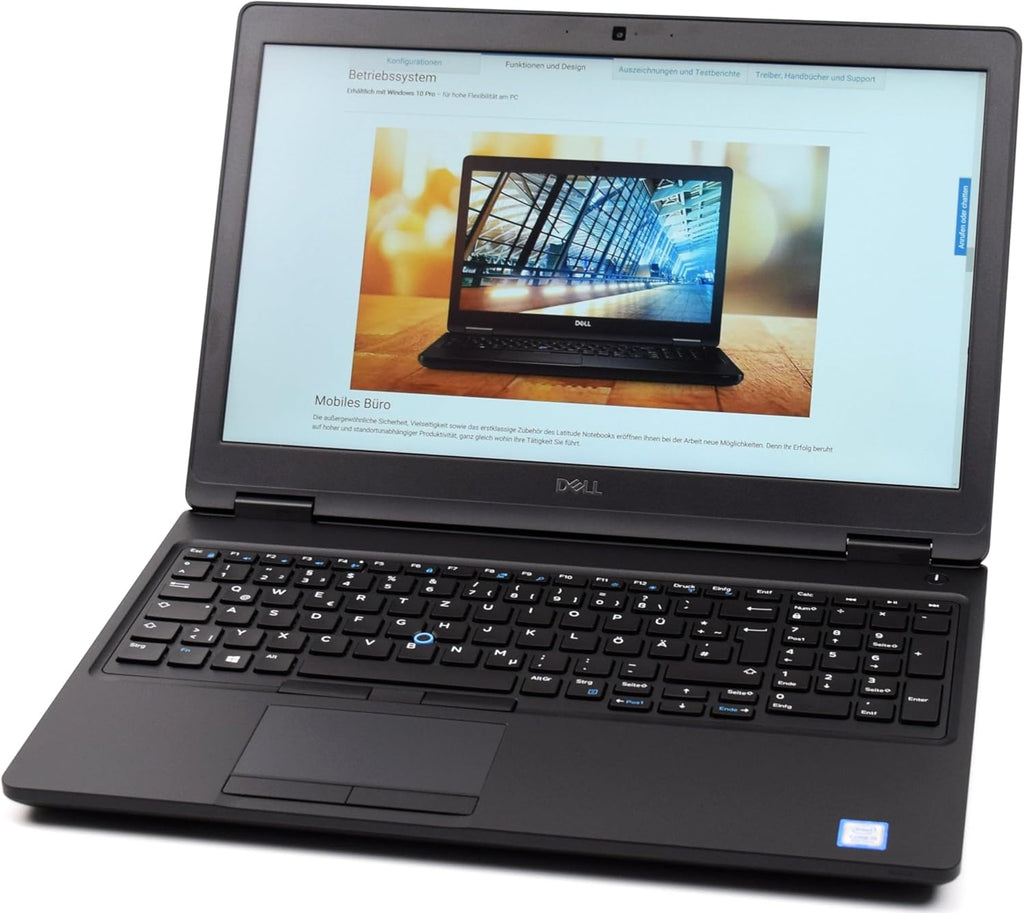 Dell Latitude 5590 Business Laptop, 15.6in HD, Intel Core i5, 16GB RAM, 256GB SSD, Win 10 Pro (Renewed) N63017