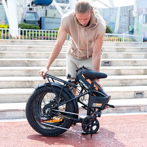 Foldable Electric Bike for Adults 750W 48V 12AH Fat Tire H4741