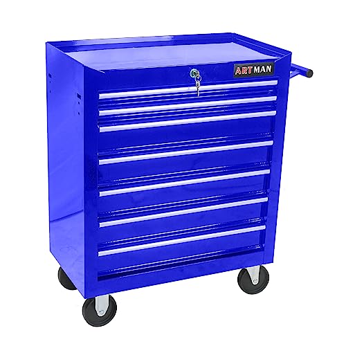 5-Drawer Rolling Tool Cart with Wheels, Black V51953