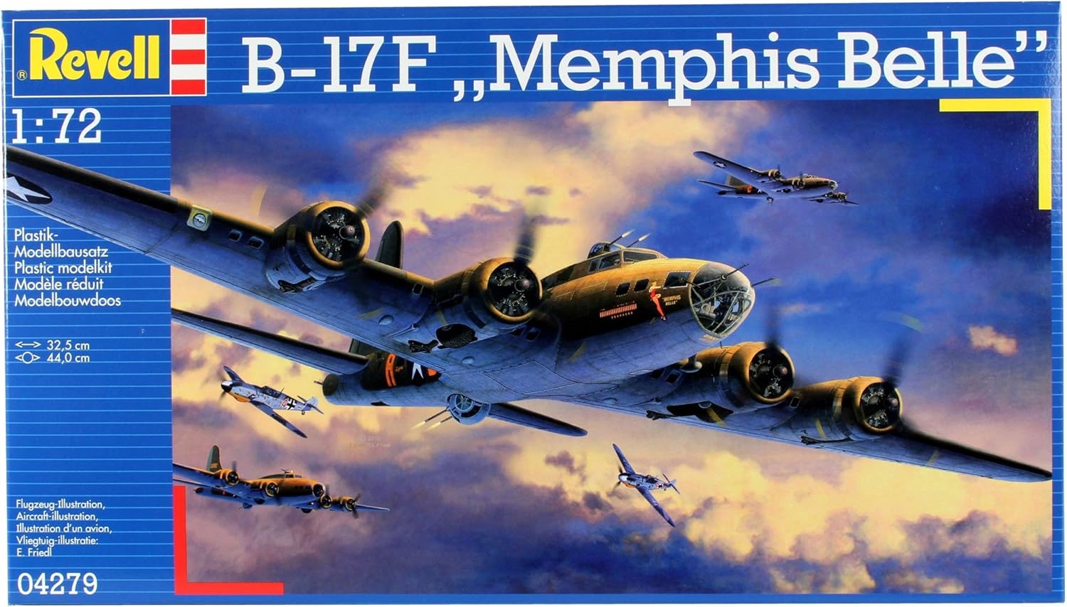 Revell of Germany B-17F Memphis Belle Plastic Model Kit B26213