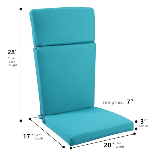 Adirondack Chair Cushion High Density Foam Outdoor Rocking Chair Pad C63814