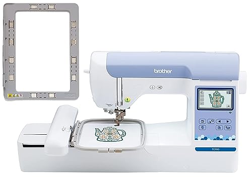 Brother PE900 Embroidery Machine with WLAN, White O60746