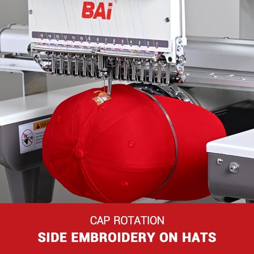 BAi THE MIRROR 15 Needle Embroidery Machine with 10" Touch Screen J824