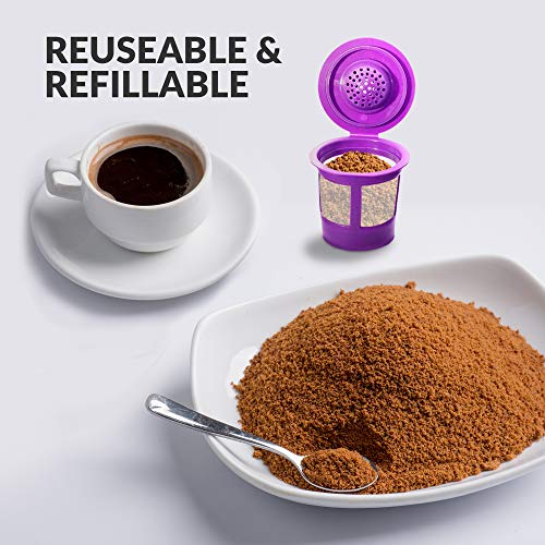 Reusable K Cup Coffee Filter Pod for Keurig 1.0 & 2.0, 4 Pack A2046