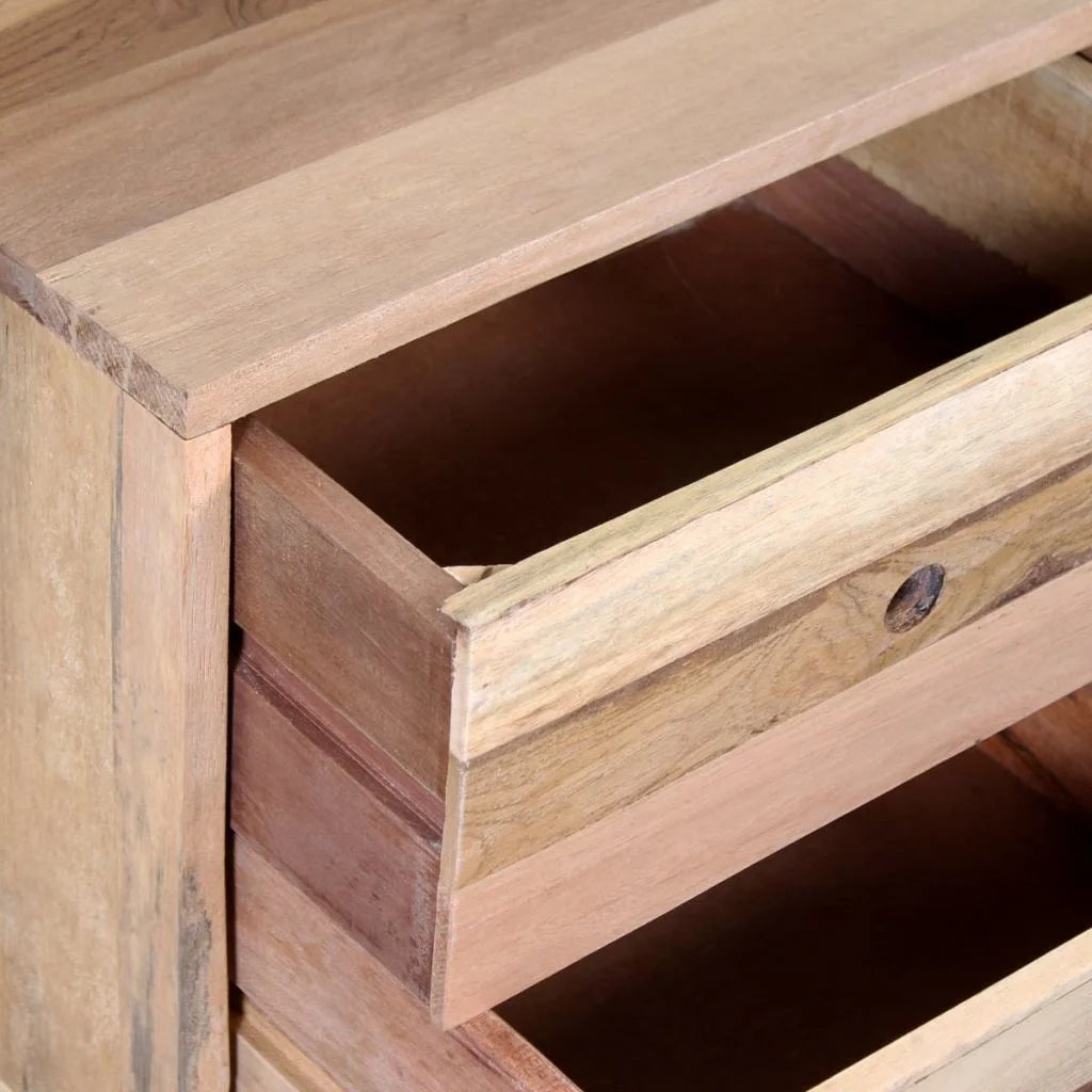 Solid Reclaimed Wood Bedside Cabinet C87052