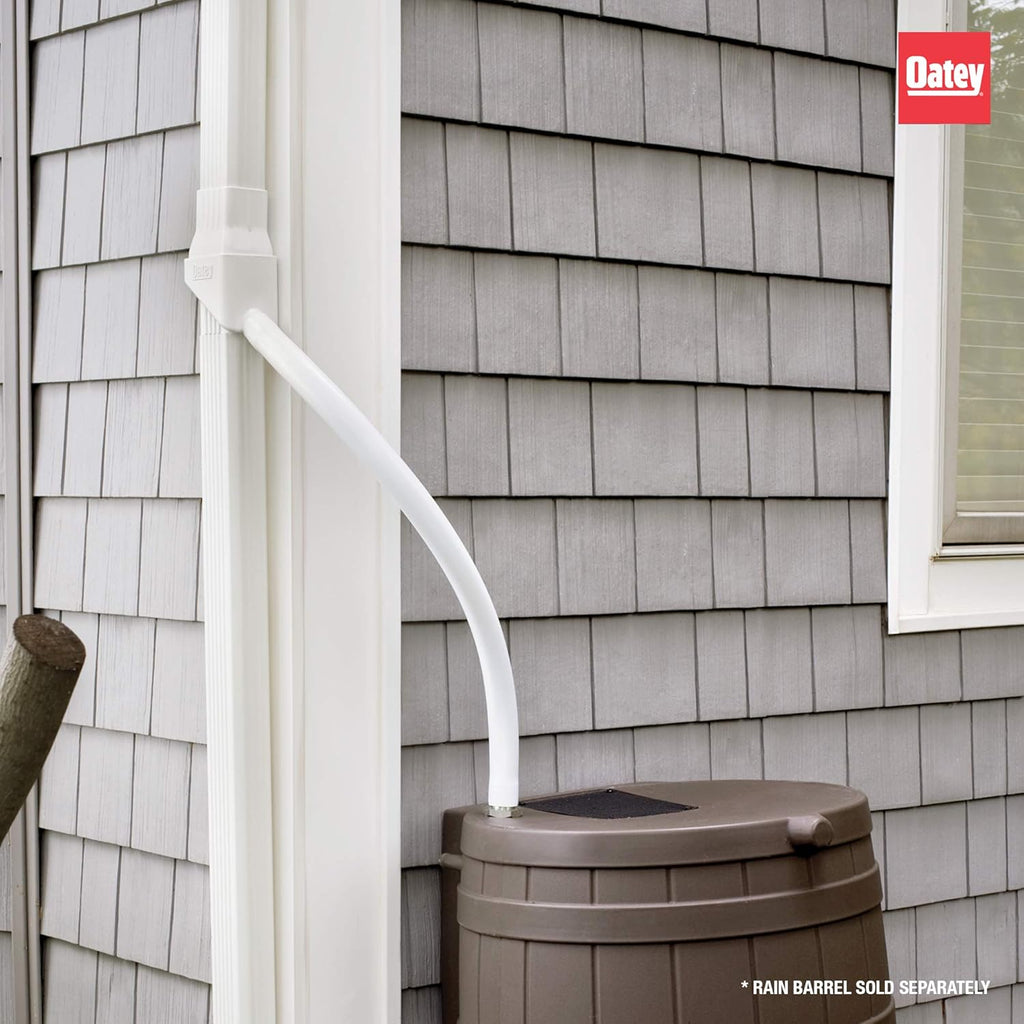 50 Gallon Rain Barrel with Stand and Oatey Mystic Collection System S85306