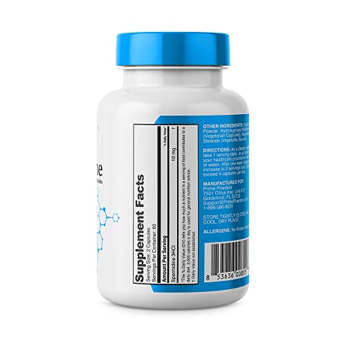 Spermidine Capsules Gluten Free 99% Concentration for Anti-Aging DNA Telomere Support I3386