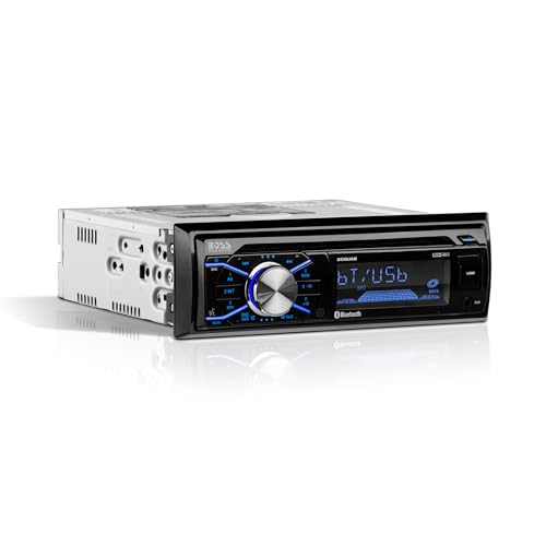 BOSS Audio Systems 656BCK Car Stereo Package - Single Din, Bluetooth, CD MP3 USB AM FM Radio, 6.5 Inch Speakers F17448