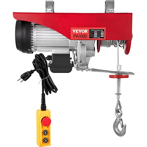 VEVOR Electric Hoist 2200LBS 110V with Remote Control Q127360