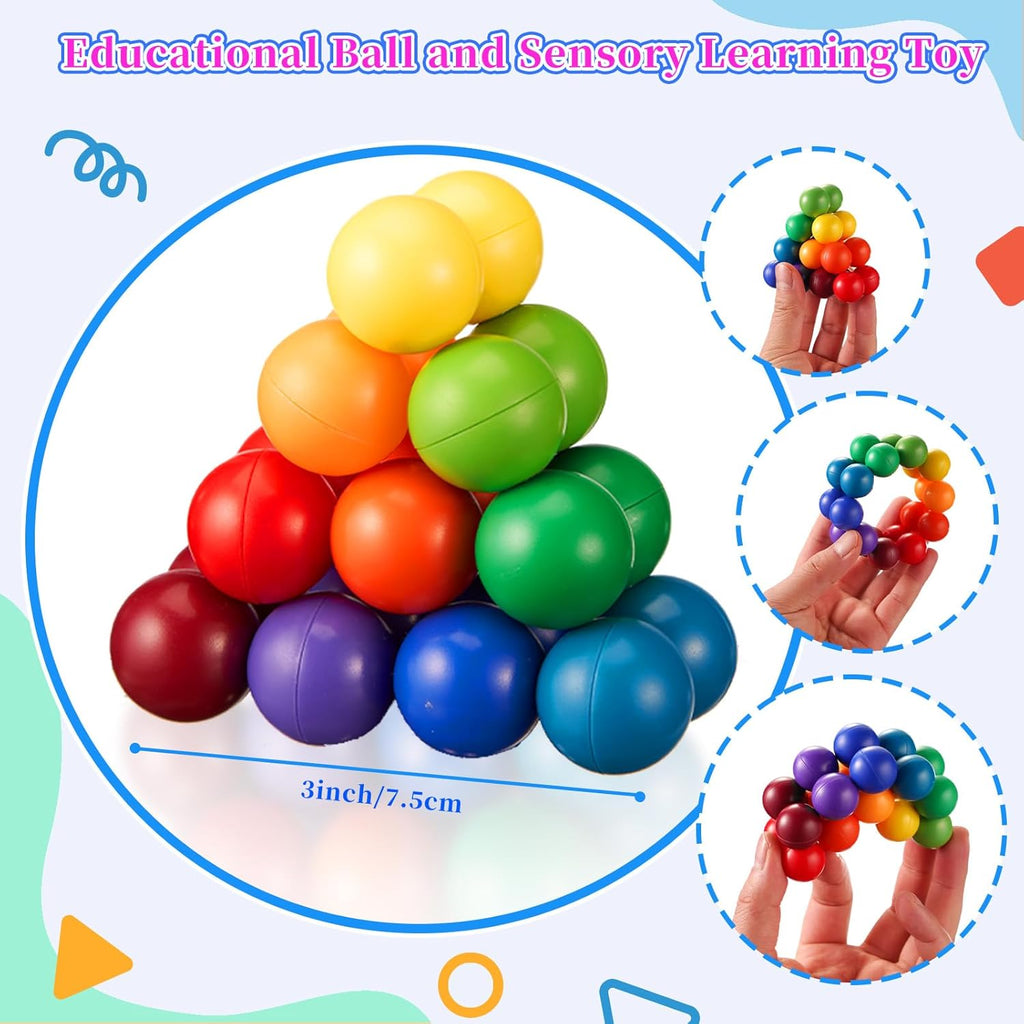7Pack Fidget Toys Set Sensory Pack for Kids Adults Autism ADHD Stress Relief P44477