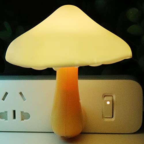AUSAYE 4 Pack Plug in Mushroom LED Night Light for Bedroom R30736