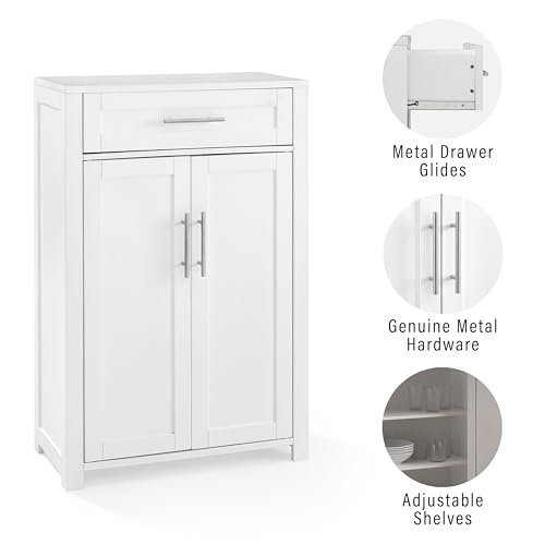 Crosley Furniture Savannah Wall Mounted Medicine Cabinet, White G910