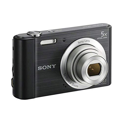 Sony DSCW800/B 20.1 MP Digital Camera Black P49247