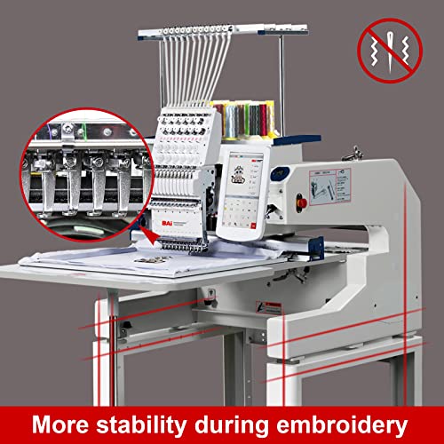 BAi VisionV22 Hat Embroidery Machine, 15 Needles, 15.7"x19.7" Embroidery Area F6689