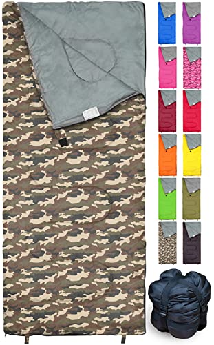 Ultralight Sleeping Bag for Kids, Teens & Adults, Indoor Outdoor Camping K85388