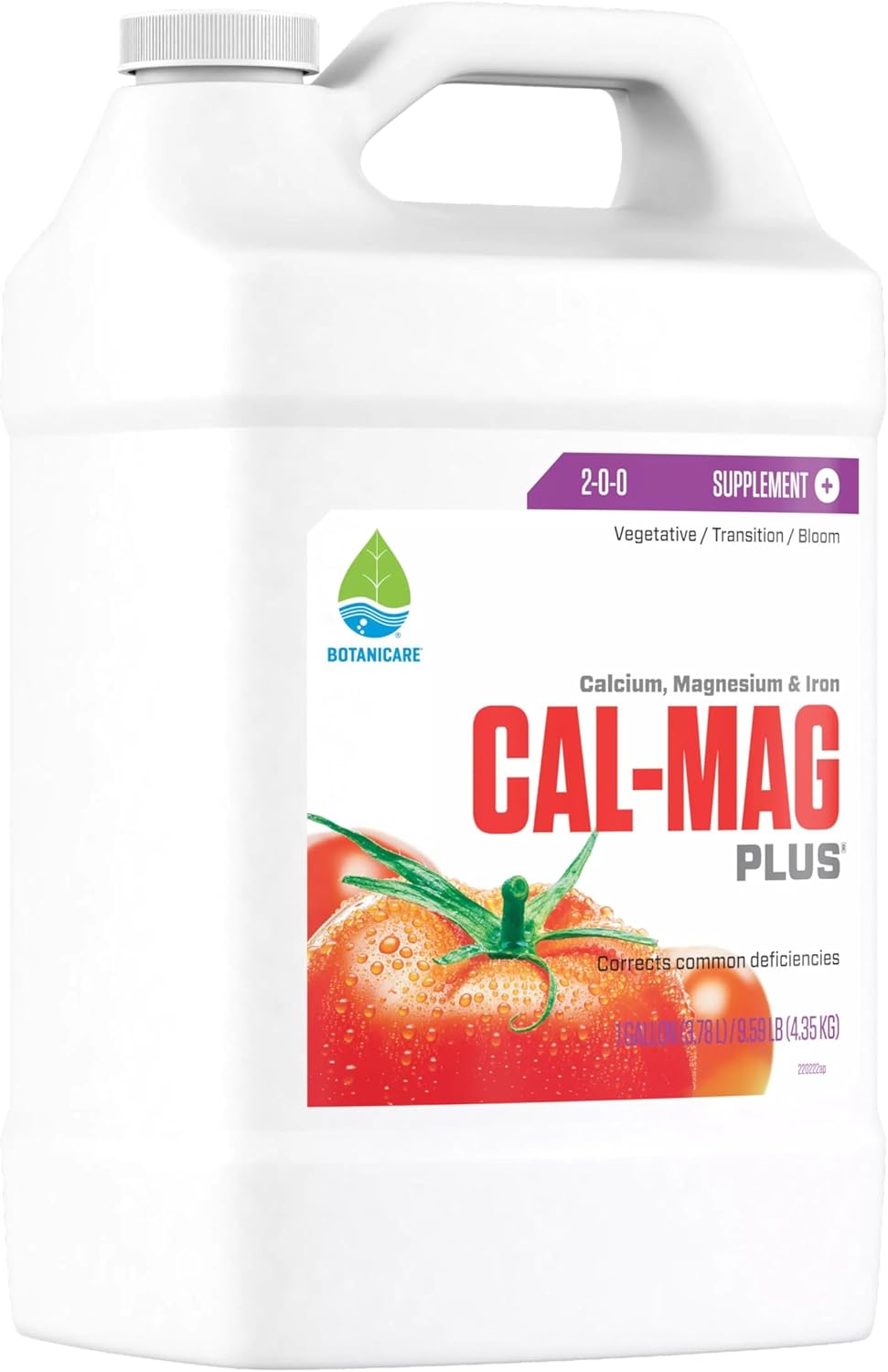 Botanicare Cal-Mag Plus Plant Supplement, 2-0-0, 1 gal. P917789