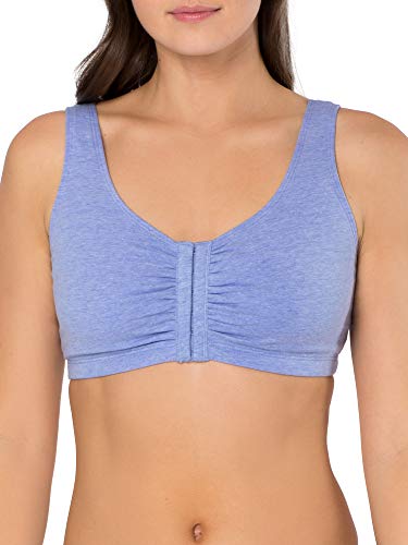 Fruit of the Loom Women's Front Closure Cotton Bra H168486