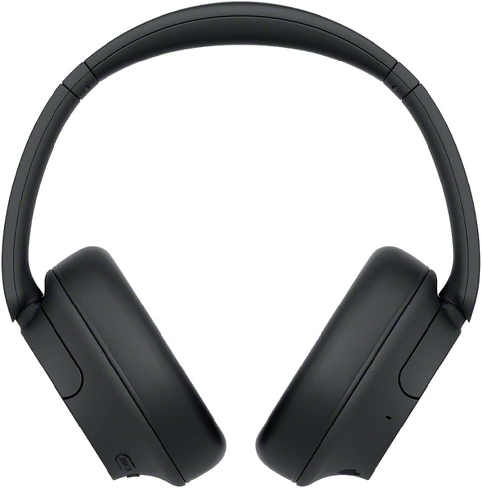 Sony WH-CH720N/B Wireless Noise Cancelling Headphone, Black with Hard Case and Headphone Stand Z33217