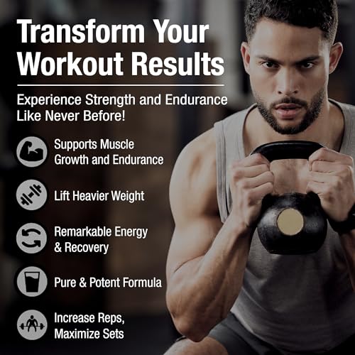 Pure Creapure Micronized Creatine Monohydrate Powder, 99.99% Purity, 270g I3650