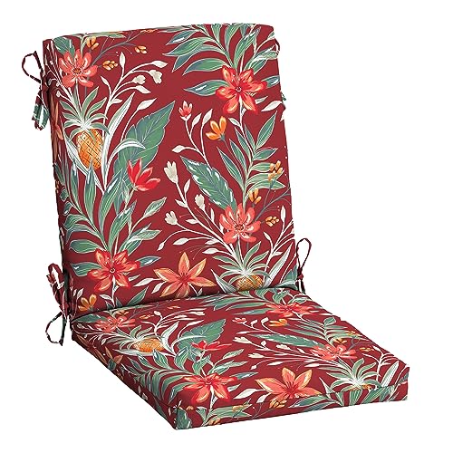 ARDEN Outdoor Dining Chair Cushion 20 x 20 in Weather-Proof Fade Resistant Sapphire Blue J523