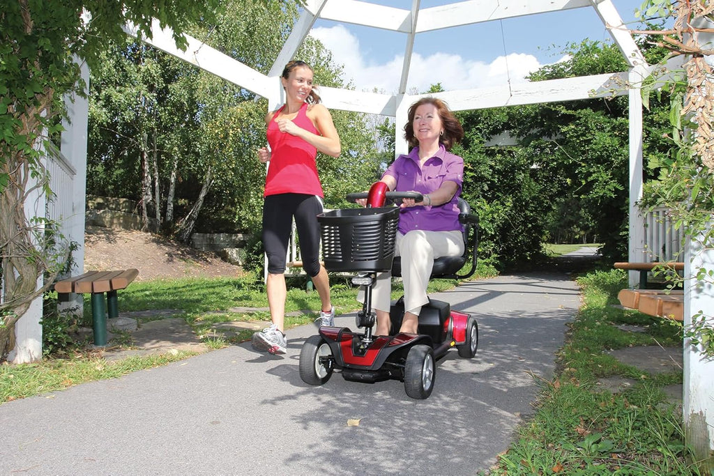 Pride GoGo Sport 4-Wheel Mobility Scooter, 325 lb. Capacity G612