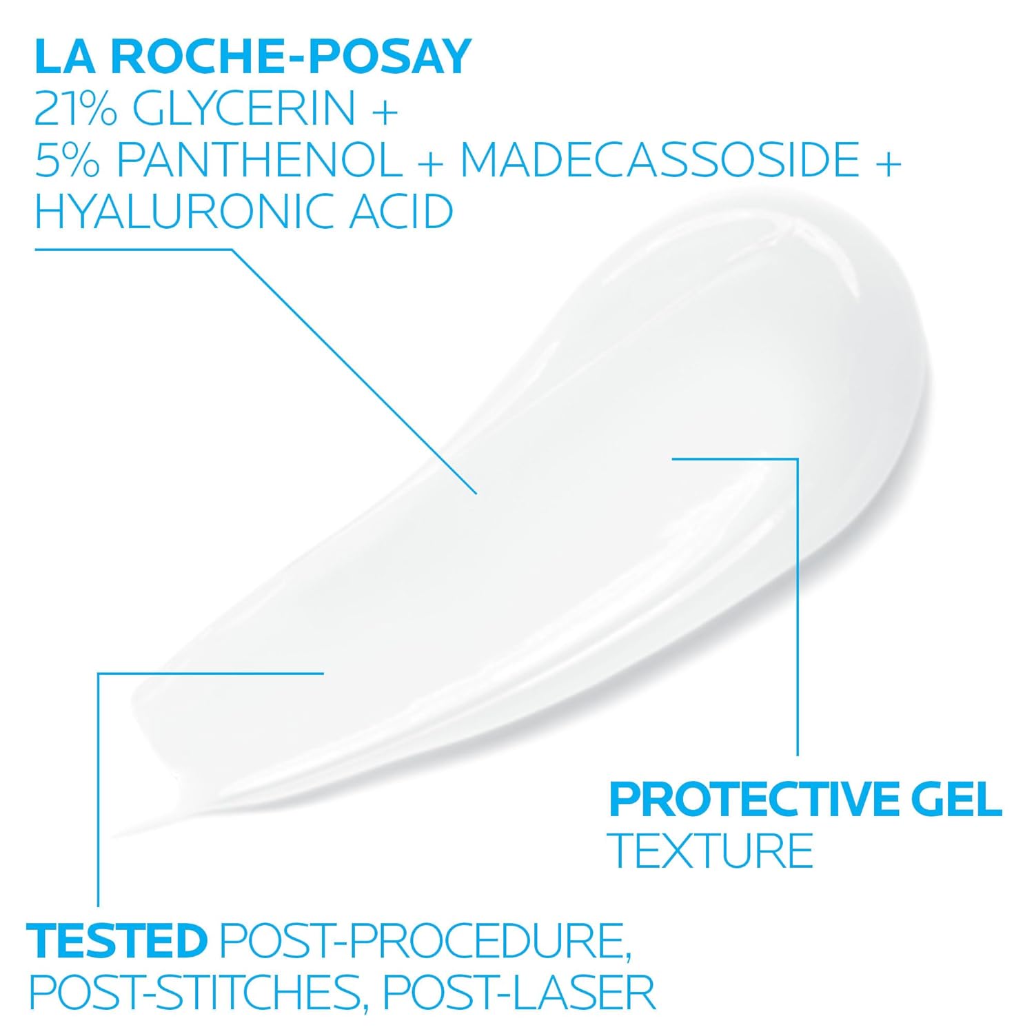 La Roche-Posay Cicaplast Gel B5 Protective Repair Gel, 1.35 Fl Oz H444559