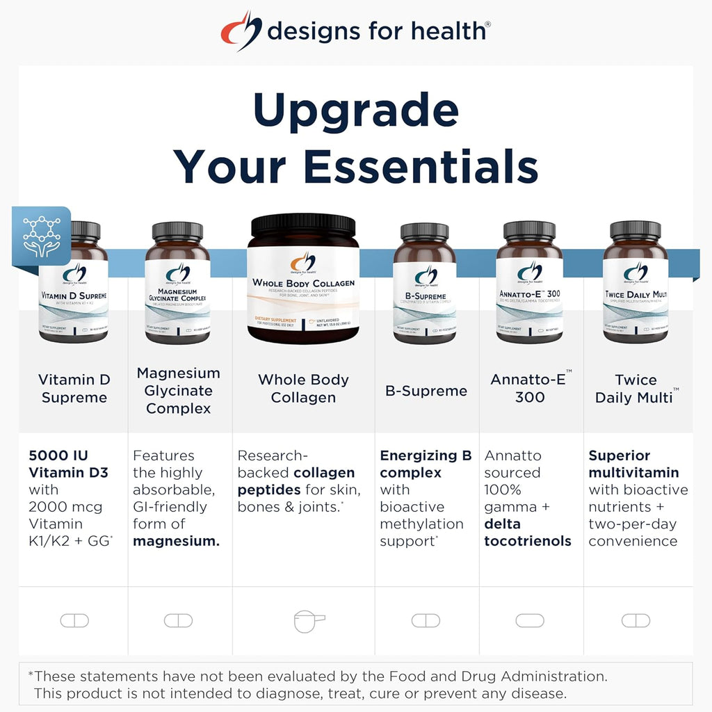 Designs for Health Kidney Korrect - Herbs + Mushrooms Kidney Support, Vegan, 60 Capsules Y721