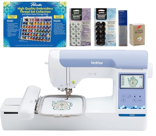 Brother PE900 Embroidery Machine with WLAN, White O60746