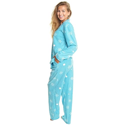 Angelina Women's Fleece Pajama Set with Pockets P928