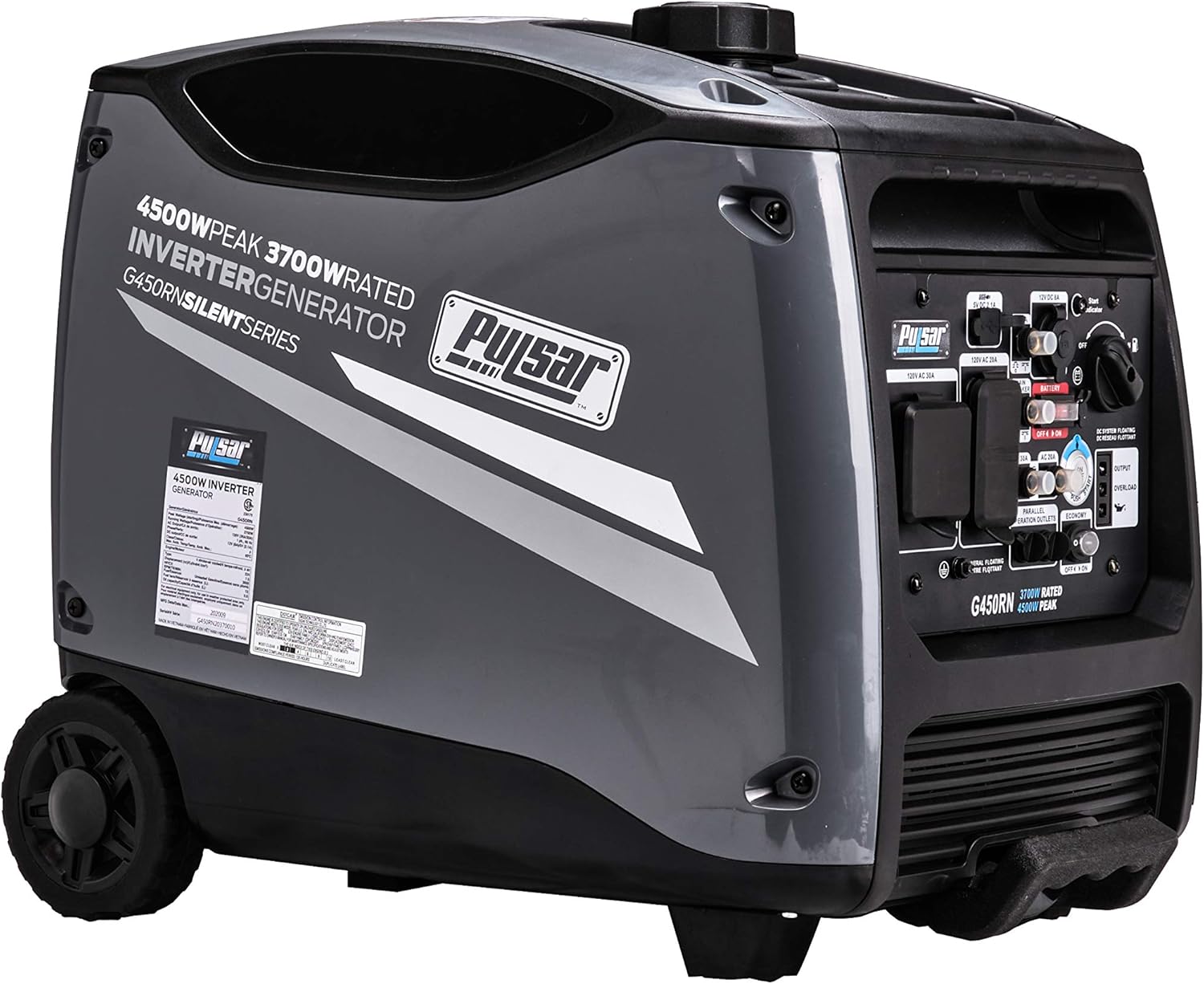 Pulsar G450RN 4500W Portable Inverter Generator with Remote Start R914749