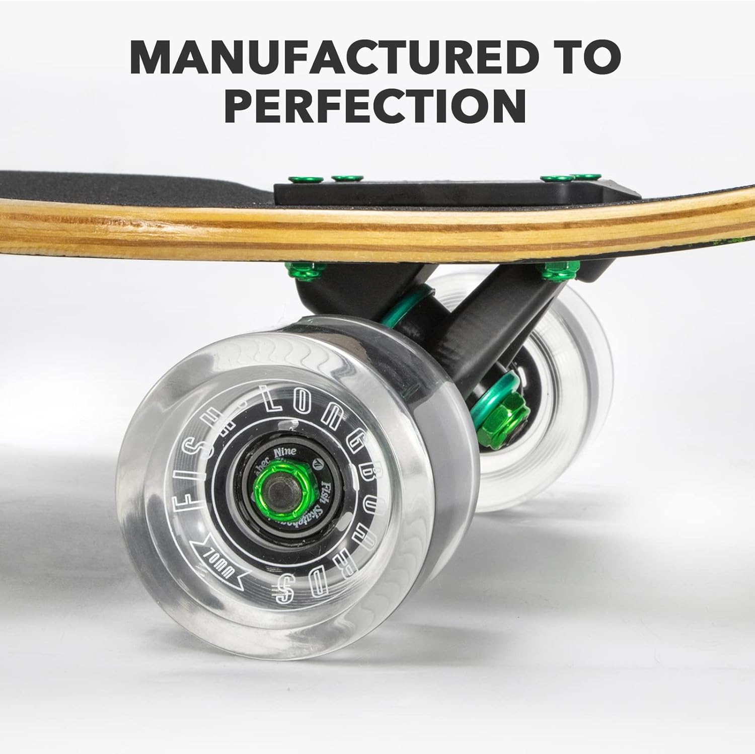 Long Board Skateboard for Adults Teens Kids Complete Cruiser 41 with High-Speed Bearings & T-Tool T8861