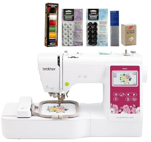Brother PE545 Embroidery Machine with Wireless LAN and LCD Touchscreen O2843