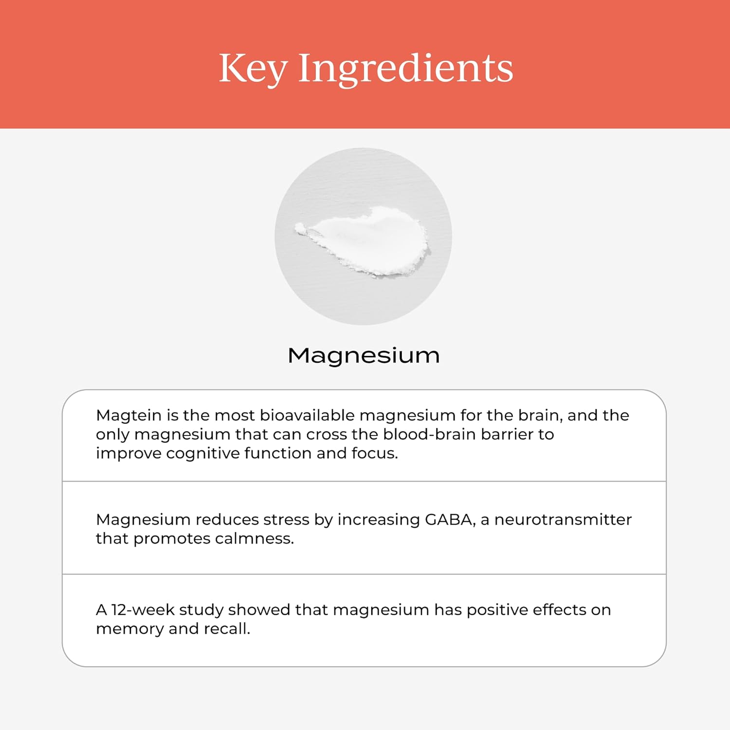 CYMBIOTIKA Magnesium L-Threonate 1300mg Liposomal, Vanilla Creme, 30 Day Supply V307900