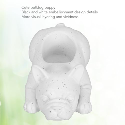 French Bulldog Succulent Planter Resin Dog Flower Pot D166054