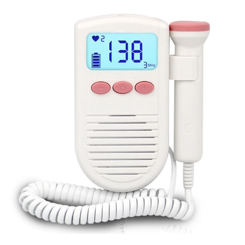 Baby Heartbeat Monitor Expectant Mothers Fetal Heart Rate Monitoring Belt Pregnant Band Portable for Pregnancy