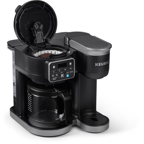 K-Duo Hot & Iced Single Serve & Carafe Coffee Maker, 72oz Reservoir C805620