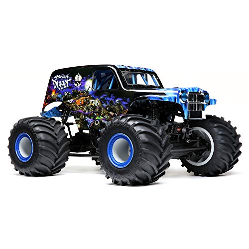 Losi RC Truck LMT 4WD Solid Axle Monster Truck RTR Grave Digger LOS04021T1 R3915
