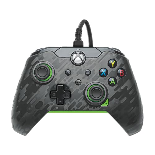 PDP Wired Xbox Game Controller - Licensed for Xbox Series X|S/Xbox One, Dual Vibration Gamepad, App Supported - Fuse Black/Pink (Amazon Exclusive)