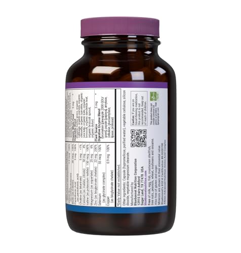 Bluebonnet Nutrition One for Men Whole Food-Based Multiple, 60 Vegetable Capsules U90637